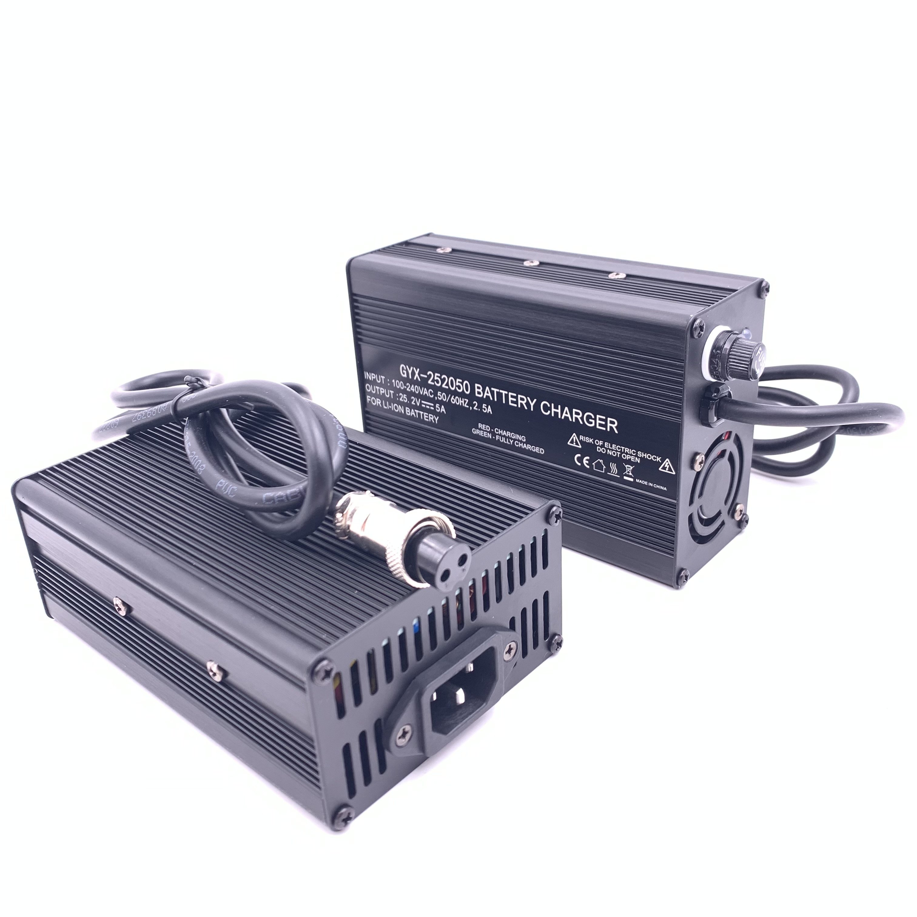 Factory Custom 48V60V72V Car Charger 20A 25a 30a LifePo4 Golf Cart 500W1000W1500W Battery Charger for Car Boat Battery Charger