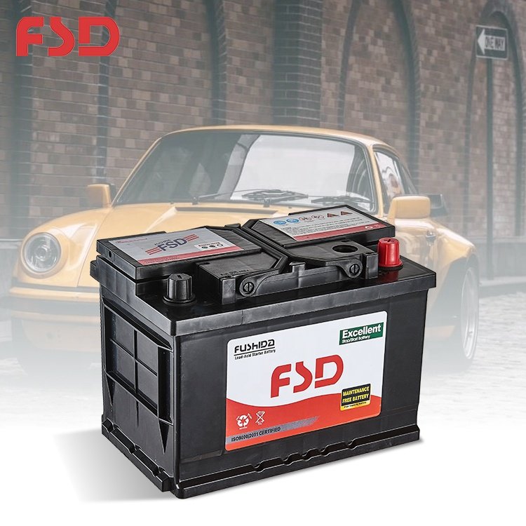 Long Cycle Life DIN Standard Electric Vehicles Boats Auto Battery Maintenance Free 12V 100Ah Lead Acid Car Battery