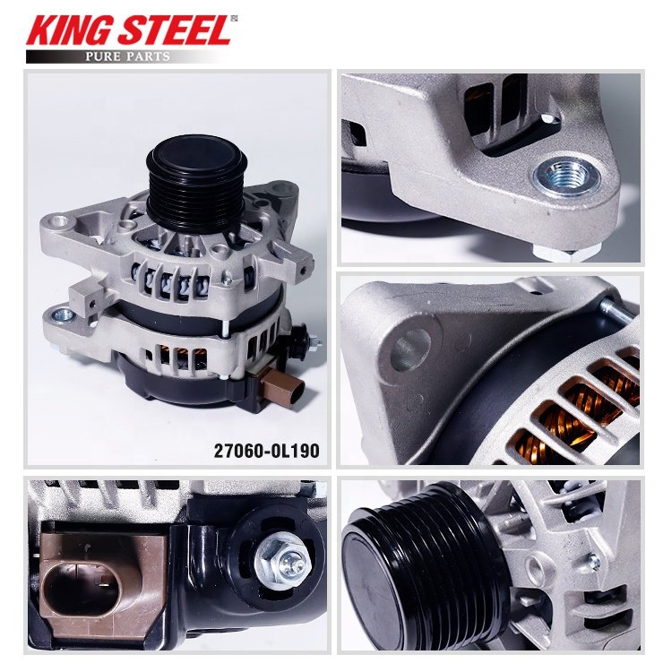 KINGSTEEL Best Prices Auto Electrical Car Alternator for Toyota Nissan Suzuki Mitsubishi Honda Hyundai Mazda Ford Isuzu