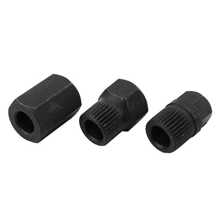 13pcs Vehicle Tools Generator Belt Pulley Disassembly Wrench Kit Alternator Freewheel Pulley Belt Removal Puller Tool Set