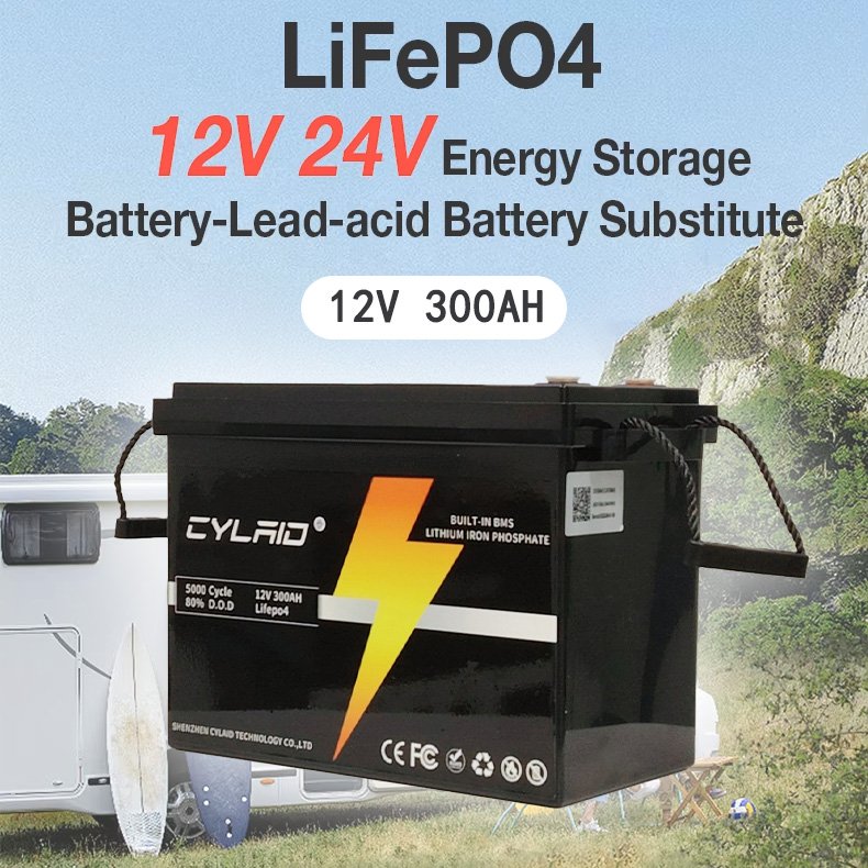 12V Lifepo Lithium Battery 100Ah Phosphate 12V Prismatic Lifepo4 Battery Pack for Golf Cart EV