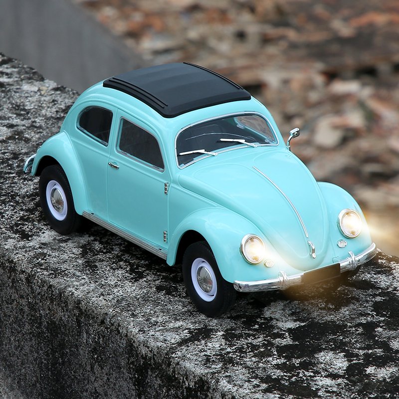 WPL 1:16 Volkswagen VW Classic Beetle Year 1950 Black Radio-Controlled Car