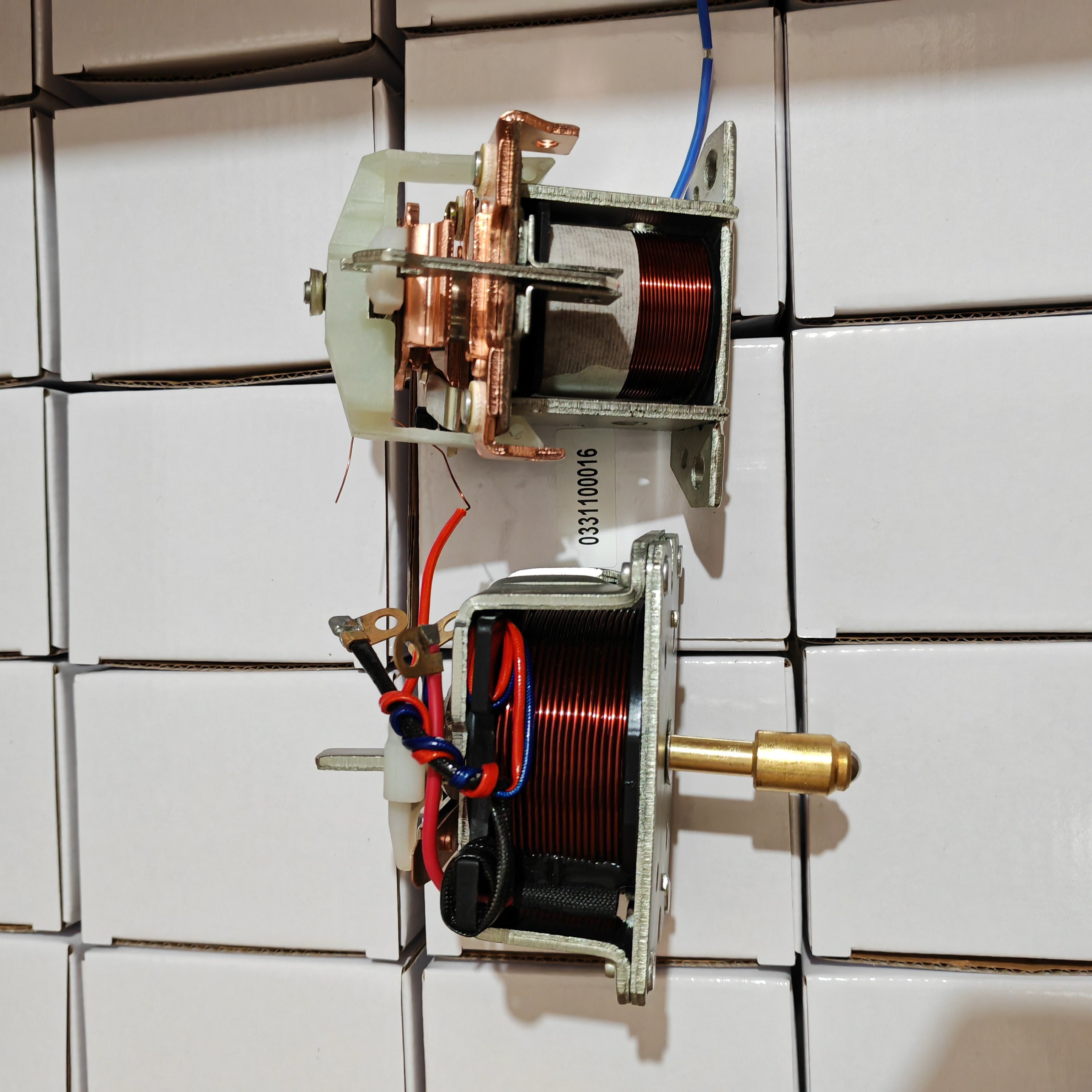 SUCTION SWITCH & THRUST SWITCH 0331100016 66-9118 7-726 & 0330105001 66-9110 7-718 Starter Solenoid Switch