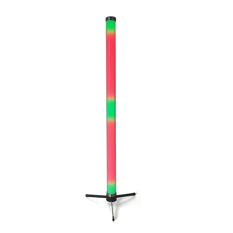 With Charging Case IR Remote 128PCS X 0.25W Waterproof RGB/RGBW Wireless DMX LED Tube Light Battery Operated