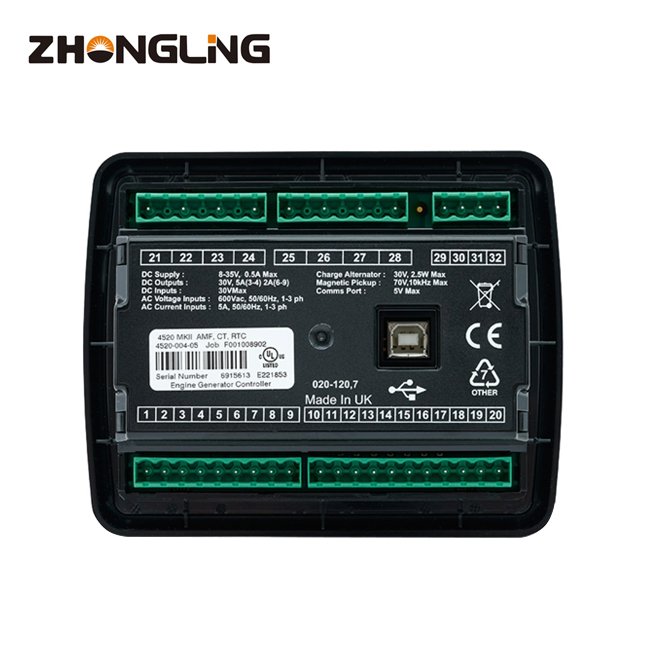 Original Generator Power Factory Sales Controller DEEP SEA DSE 4520 Auto Main Failure Detection Generator Controller