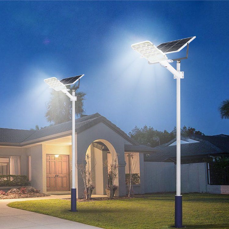 300W 400W 500W High Lumens Remote Control LED Solar Street Light Waterproof Solar Powered Street Lamp
