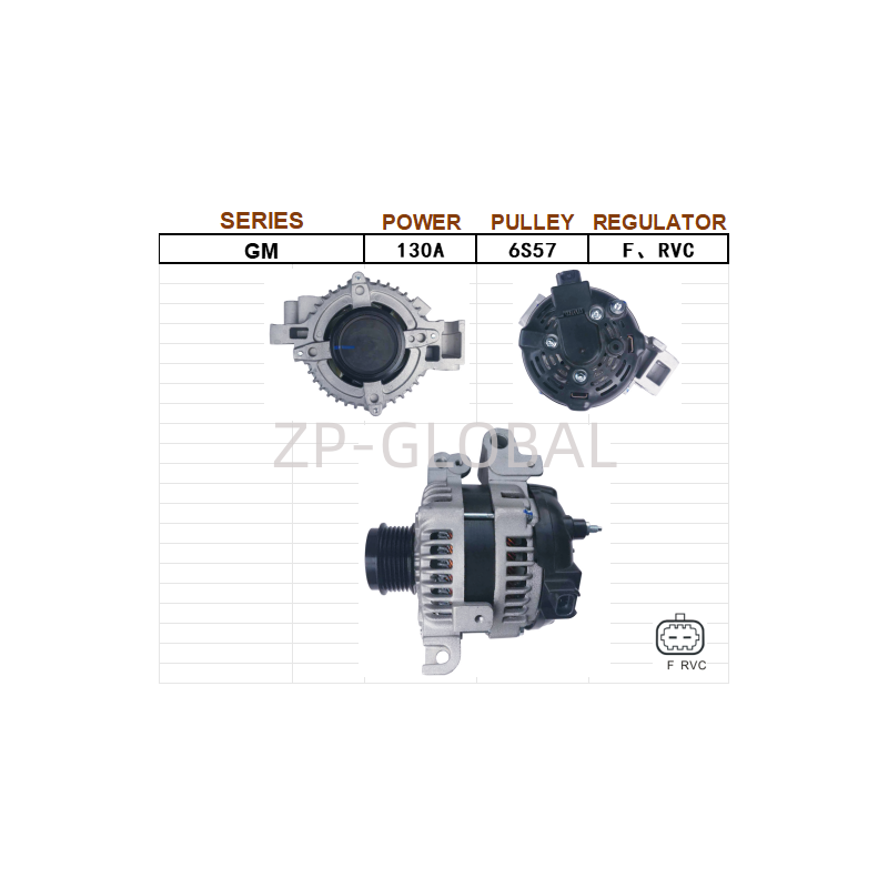 generator rc car alternator 20821397 for Cadillac CTS 3.0/3.6L (10-12)