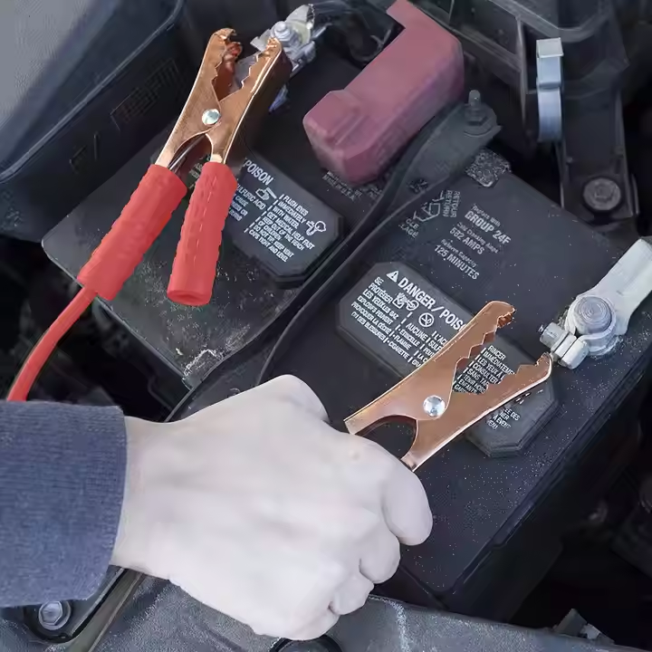 200 Amp Auto Car Jumper Cables Heavy Duty Battery Booster 2.5M Jump Start