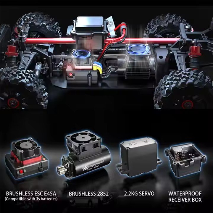 MJX Hyper Go14209 Rc Car Vehicle Metal Chassis Usb Charge Remote Control Car 1/14 Scale 7.4V 3000mah 25C