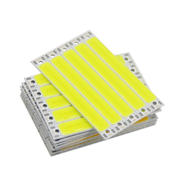 High Lumen 3w 3.7V Battery LED Light 5V USB Power Bank Supply 60*9mm White LED Chip COB Strip for LED Work Light