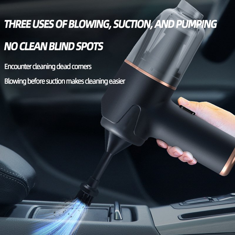 PCMOS Car Vacuum Cleaner Mini Vacuum Cleaner Powerful Wireless Handheld Portable Vacuum Cleaner for Home and Car
