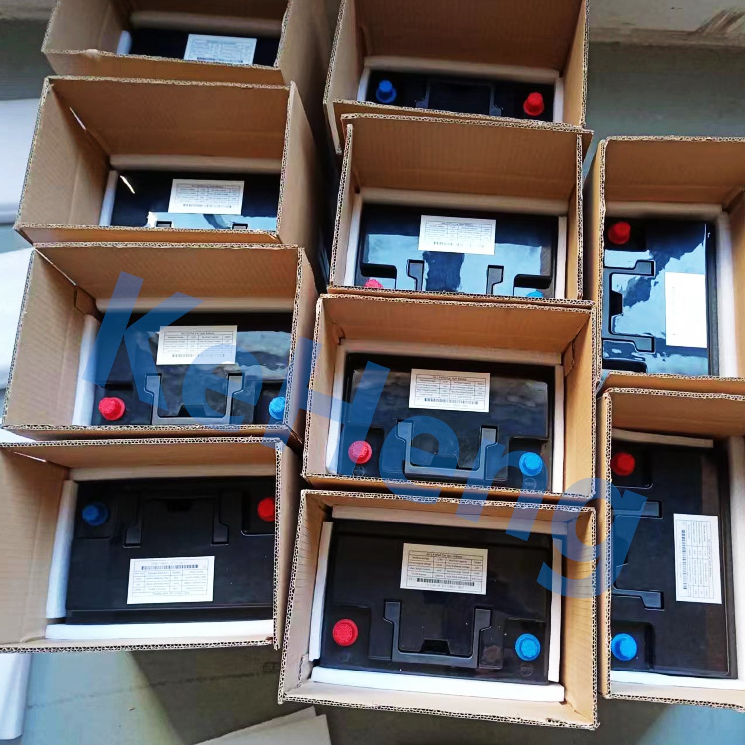 Keheng Price of Car Batteries 12V 24V 60Ah 75Ah 100Ah Lifepo4 Truck Vehicle Box Home Energy Storage Pack Battery Cars for Sale