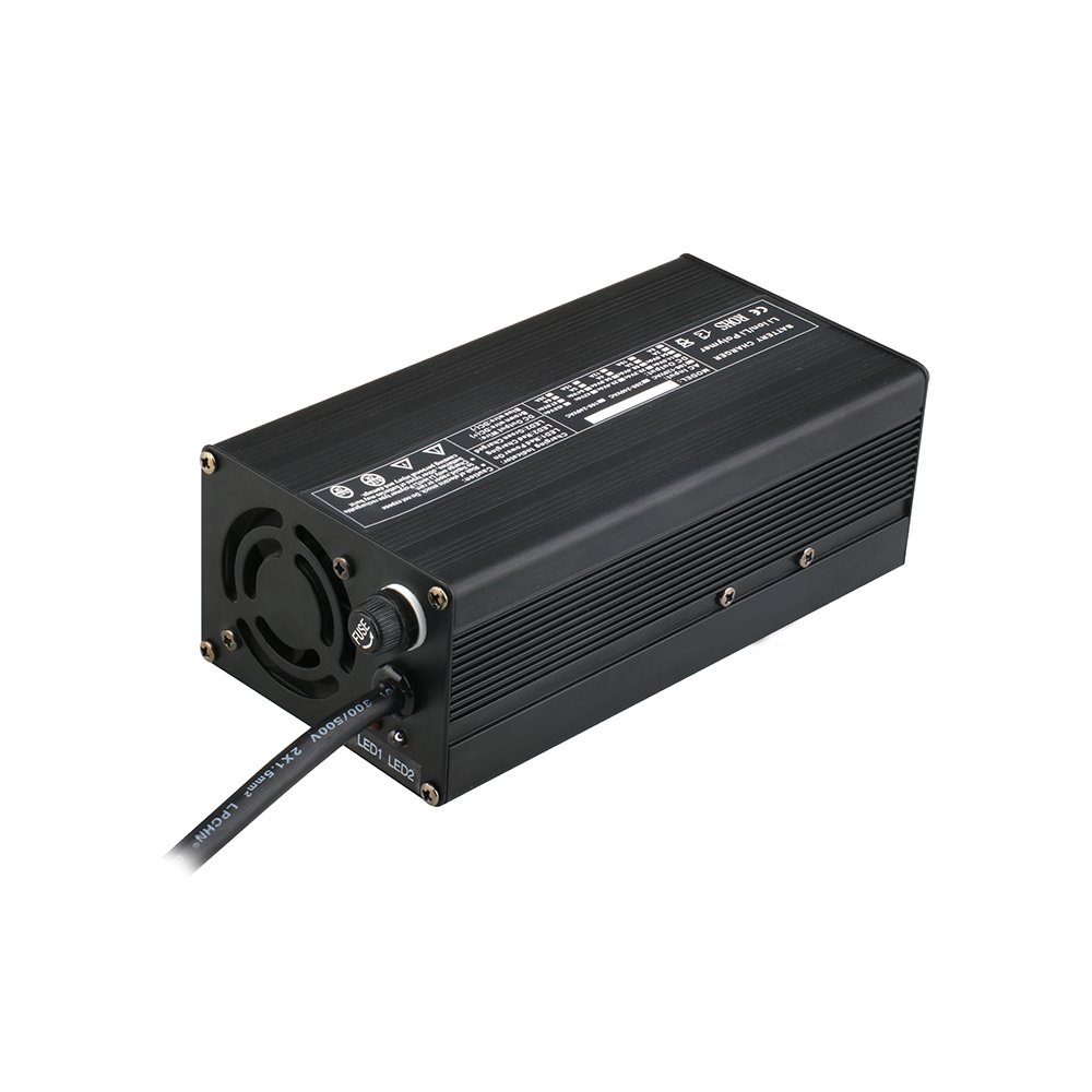400w 67.2V 5A Charger 220V 50-60Hz for 16S 60V Lithium Battery Pack Fast Charger