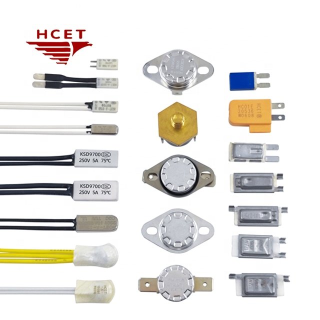 HCET KSD301 Electronic Auto Reset Thermostat 250V 10A 16A Bimetal Temperature Switch for Coffee Pot Electric for Car Household