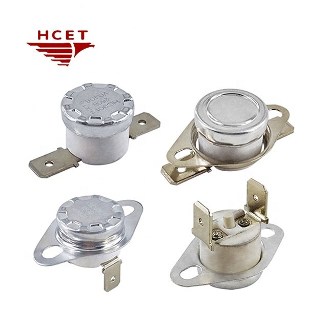 HCET KSD301 Electronic Auto Reset Thermostat 250V 10A 16A Bimetal Temperature Switch for Coffee Pot Electric for Car Household