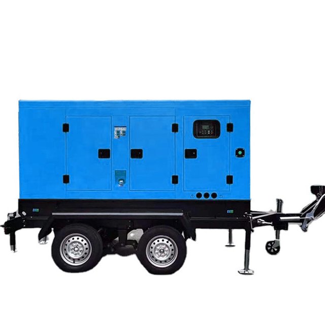 Good Price Trailer Silent Type 300Kw Diesel Generator Set Trailer 400a diesel Engine Welding Machine With Made in Fujian