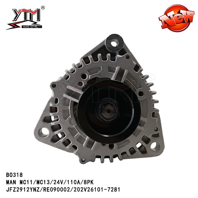 BO318 Alternator for MAN MC11/ MC13 24V 110A 8PK JFZ2912YNZ RE090002 202V26101-7281