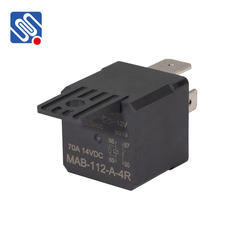 MEISHUO MAB Automotive Relay 12V 40A 4Pins 5pin Auto Car Electrical Relay for Truck Marine Boats Auto Fan