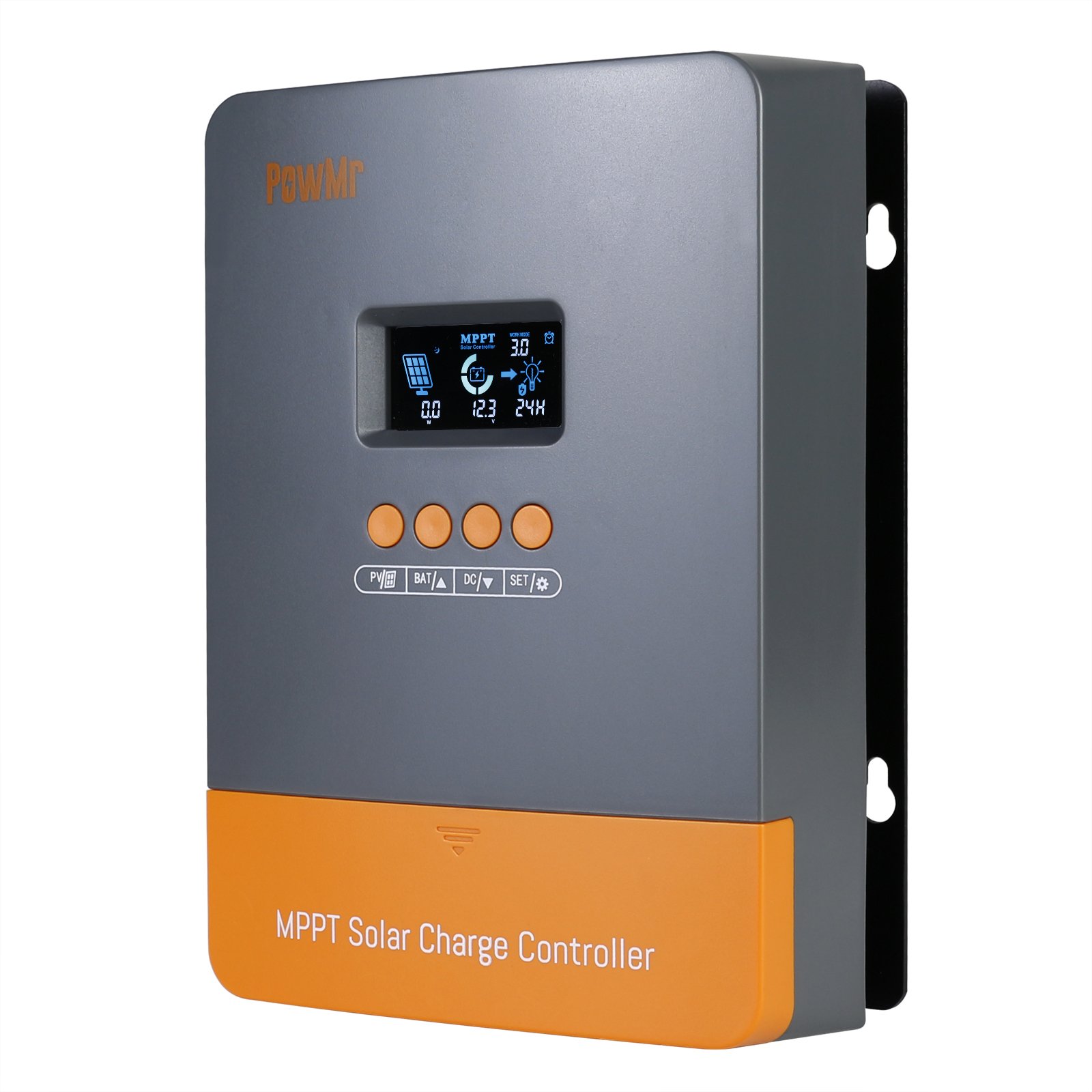 PowMr 60A 0 Layer Series Charge Controller 12/24/36/48V Auto MPPT Solar Charge Controller for Lithium Battery