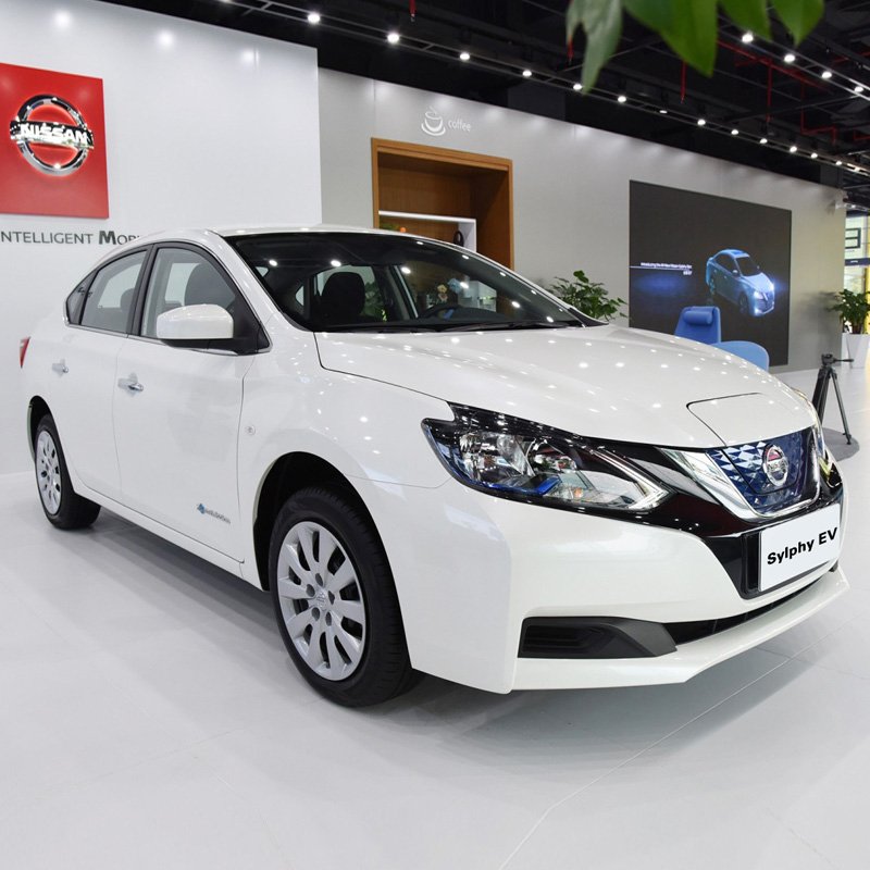 Hot Sale Dongfeng Auto Nissan Sylphy EV 2019 5-seat 109Ps 338km Battery Range Sedan Ev Car New Energy Vehicle Electric Used Car