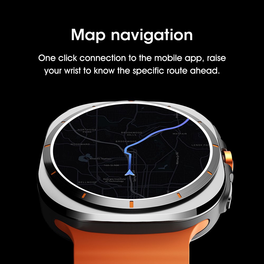 New WhatsAp P Audio Playback 24H Heart Rate Monitor 430mAh Big Battery BT Call Activity Tracking Ai Assistant Sport Smartwatch