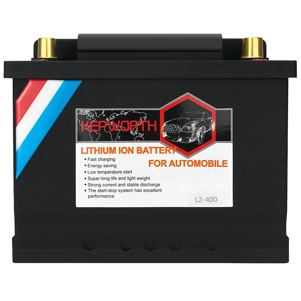 12V Car Battery Box Automobile Starting Lithium Batteries L2-400 40Ah Replacement of Lead-Acid Use Car Starter Battery