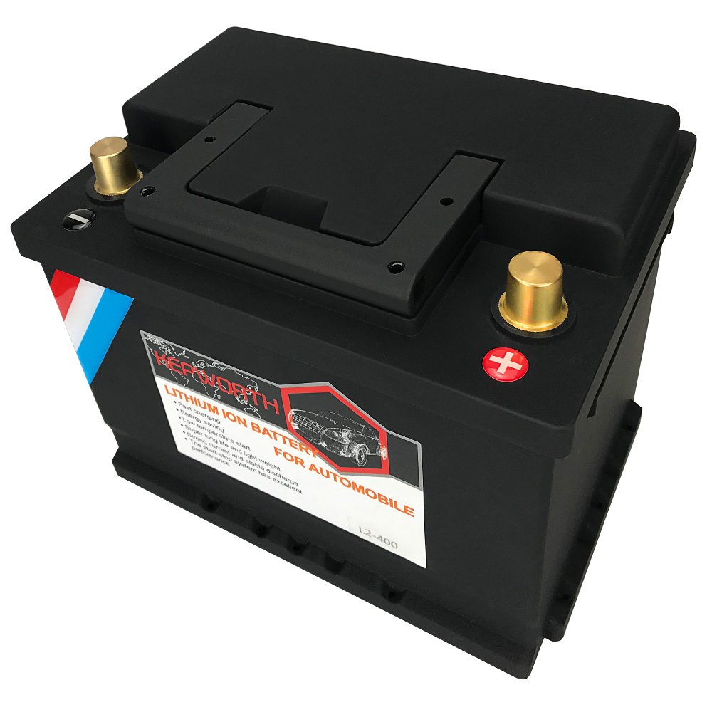 12V Car Battery Box Automobile Starting Lithium Batteries L2-400 40Ah Replacement of Lead-Acid Use Car Starter Battery
