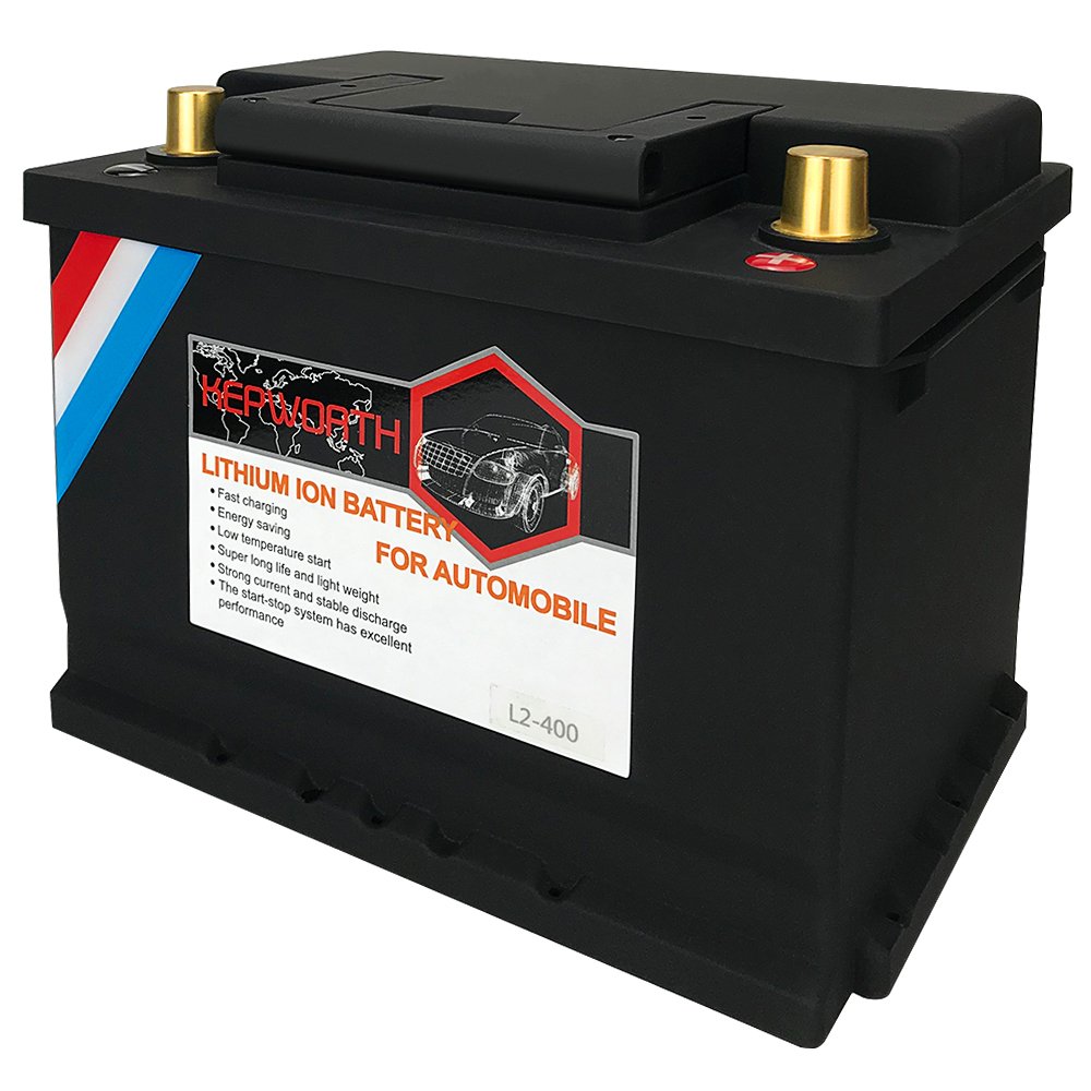 12V Car Battery Box Automobile Starting Lithium Batteries L2-400 40Ah Replacement of Lead-Acid Use Car Starter Battery