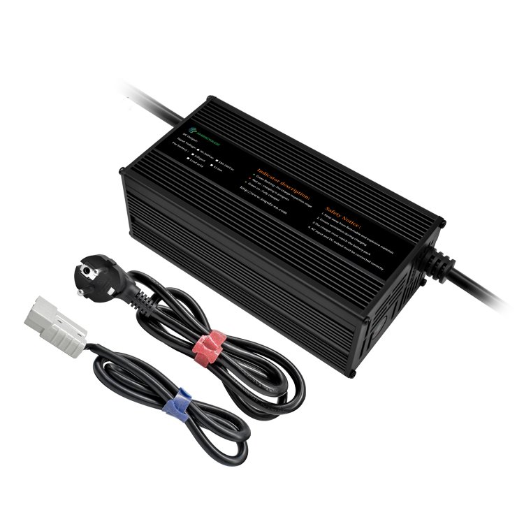 New Design 60V 71.4V 10A High Power Lithium Battery Charger Aluminium Shell for Electronic Ricksha