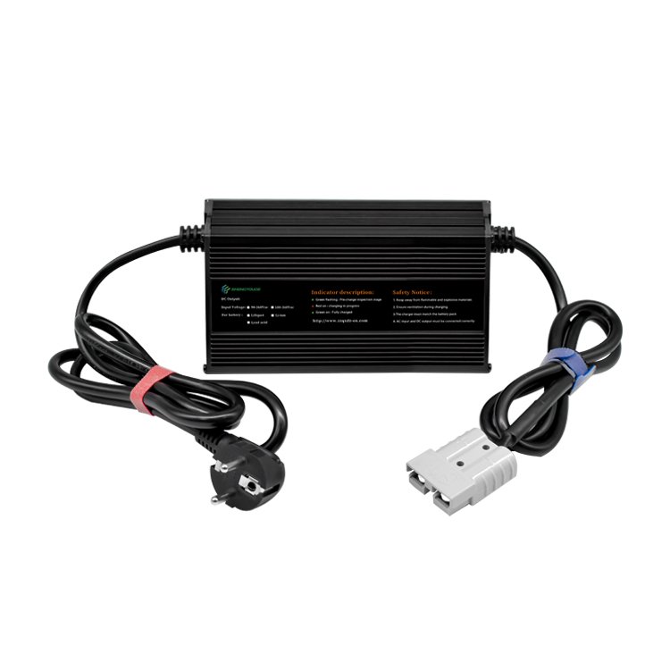 New Design 60V 71.4V 10A High Power Lithium Battery Charger Aluminium Shell for Electronic Ricksha