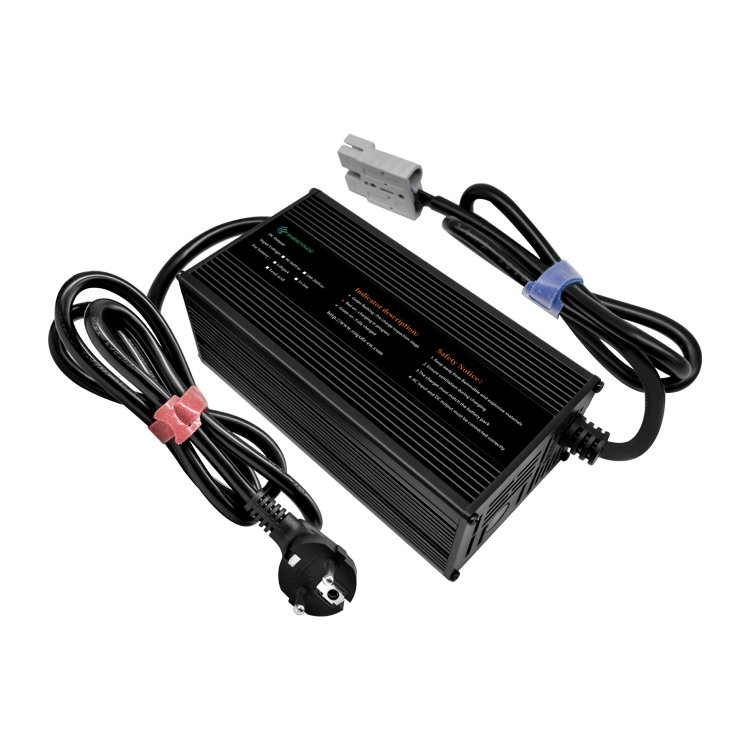 New Design 60V 71.4V 10A High Power Lithium Battery Charger Aluminium Shell for Electronic Ricksha