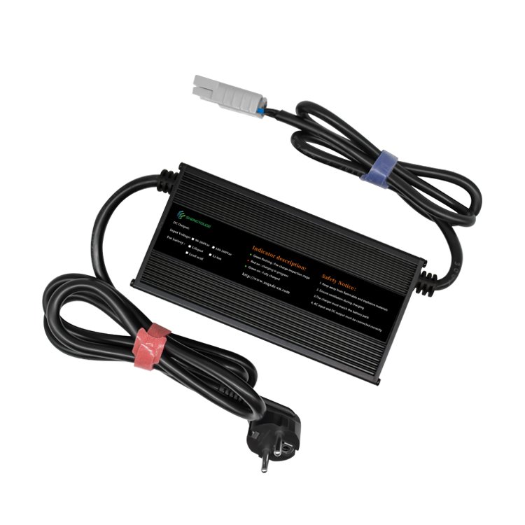 New Design 60V 71.4V 10A High Power Lithium Battery Charger Aluminium Shell for Electronic Ricksha