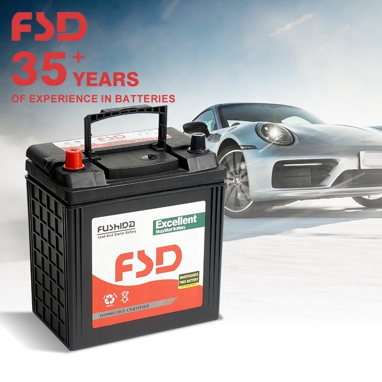High CCA JIS Standard Lead Acid Auto Battery Starter 12V 32Ah Maintenance Free Car Battery