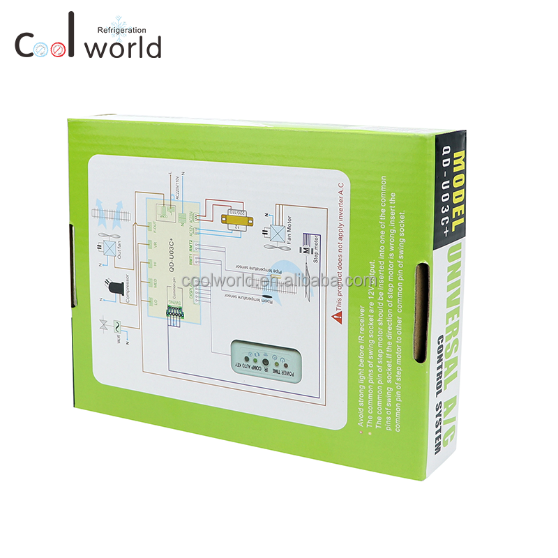 QD-U03C+ Universal Indoor air Conditioner Control System PCB Board Control for Split air Conditioner