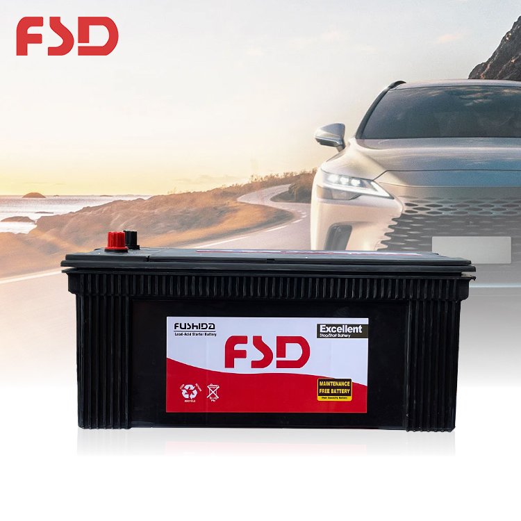 OEM ODM JIS Standard Auto Battery Electric Vehicles Boats Maintenance Free 12V 150Ah Lead Acid Car Battery