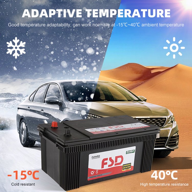 OEM ODM JIS Standard Auto Battery Electric Vehicles Boats Maintenance Free 12V 150Ah Lead Acid Car Battery