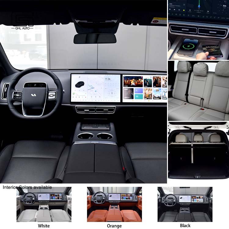 2024 Lixiang Li Auto Li L6 Pro New Energy REEV Electric Vehicle Hybrid SUV with 4WD Drive EV Motor Left Steering Wholesale