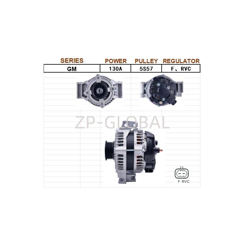 Car Voltage Circuit Alternator Regulator 12v 25709327 for Cadillac Cadillac SRX4.6
