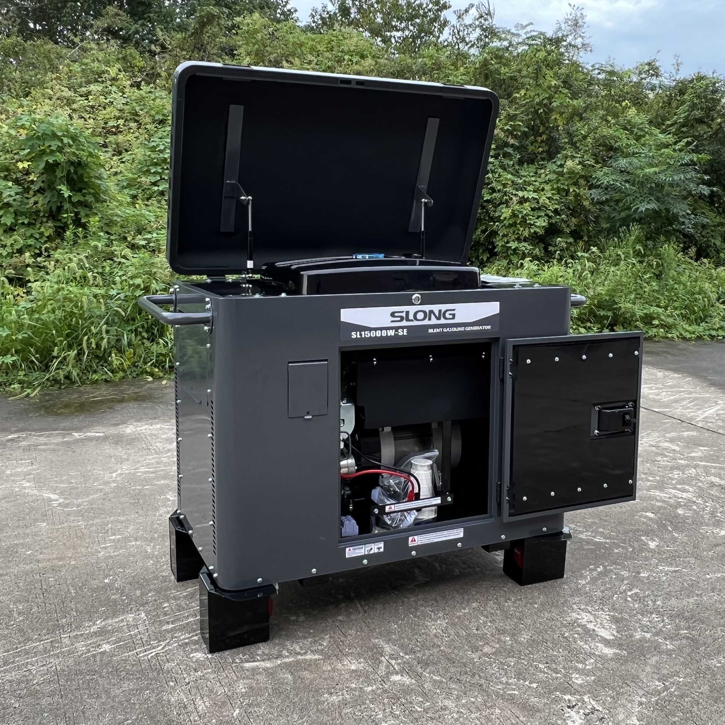 E. SLONG BRAND Silent lpg Generator 15kva