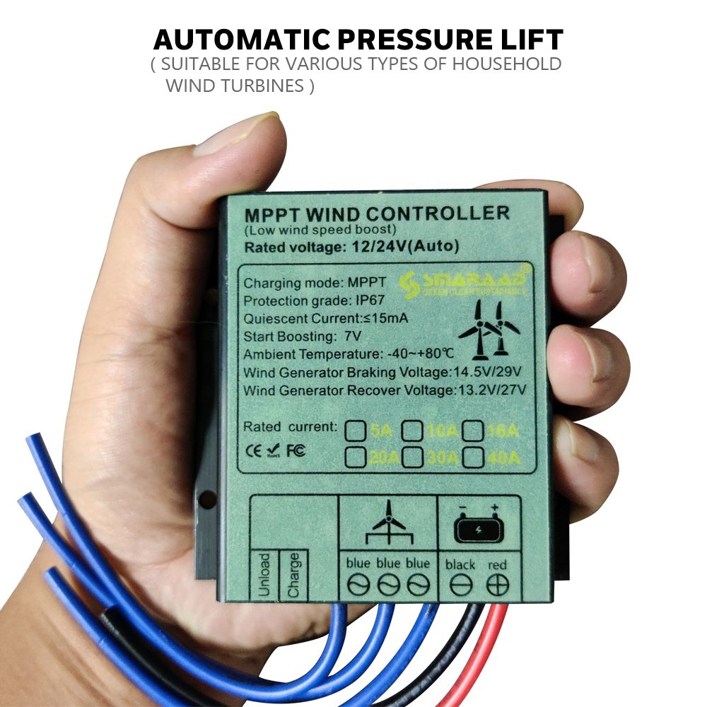 Cheap 300W 600W 1000W 12V / 24V / 48V Digital LED Display Boost Volt MPPT Wind Turbine Products Controller