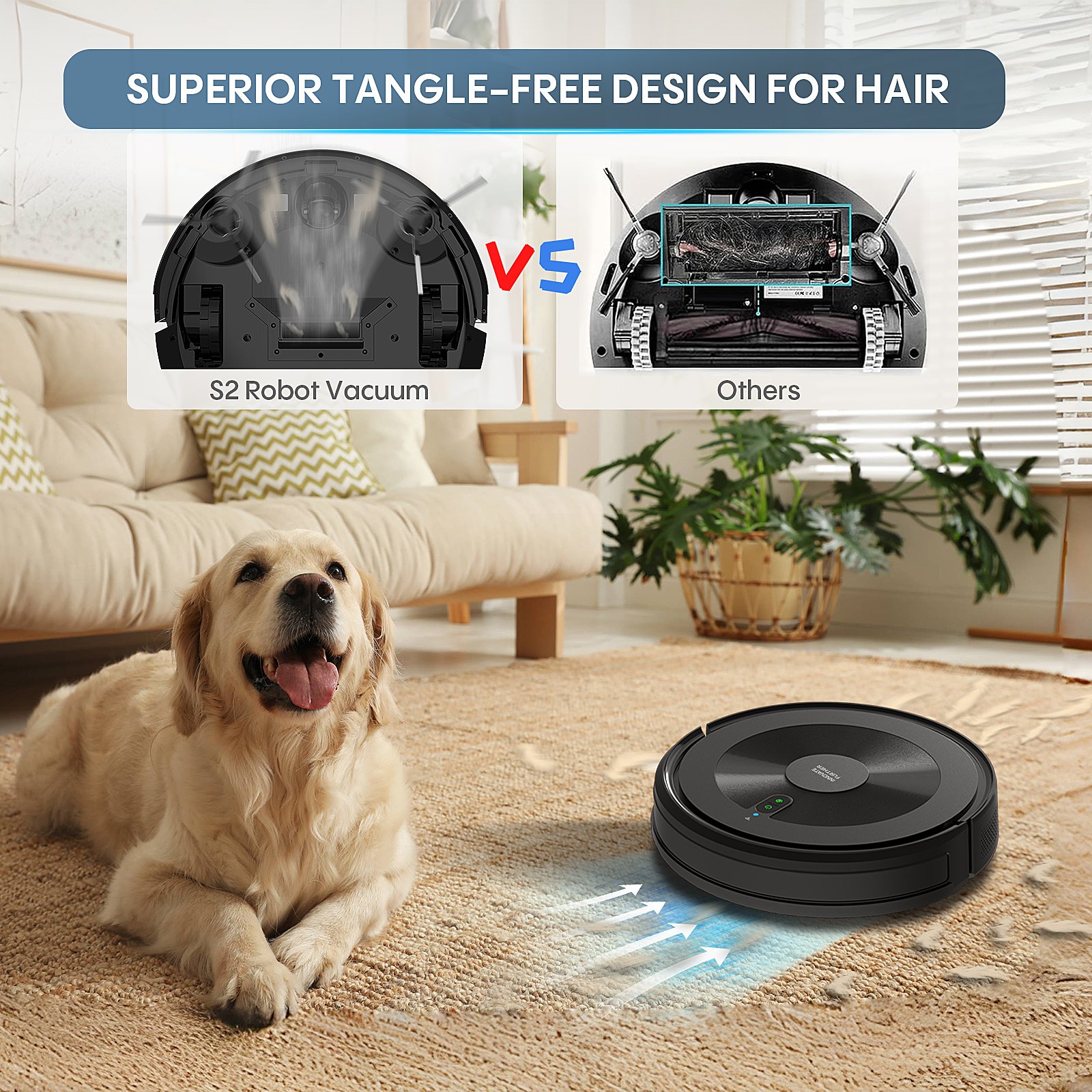 Bagotte Super Suction New Arrival Multifunction Floor House Cleaning Wet and Dry Aspiradora Smart Germany Robot Vacuum Cleaner