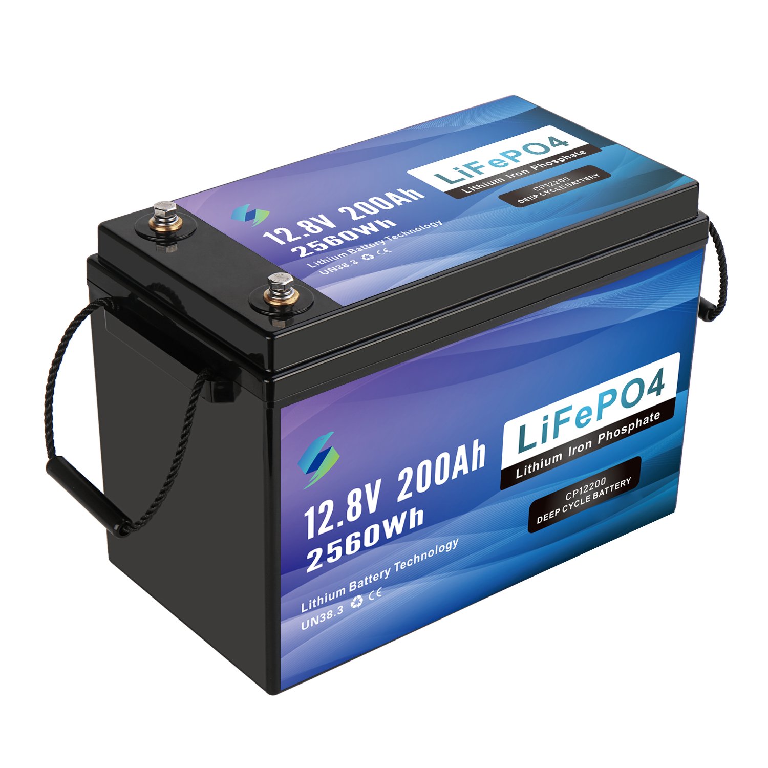 BT Monitoring Larger Capacity Longer Lasting Power Lithium Ion Battery 12v 200ah Lifepo4 Batteries For RV