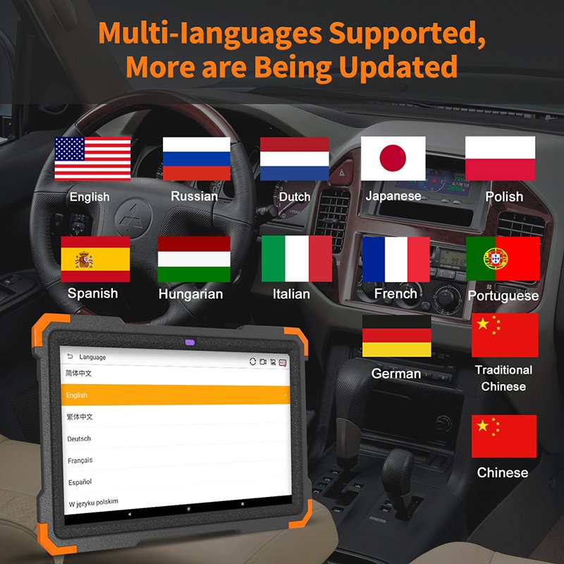 High-quality Diagnostic Set for All Cars NS366S Diagnostic Scanner for diesel Engine With Tablet