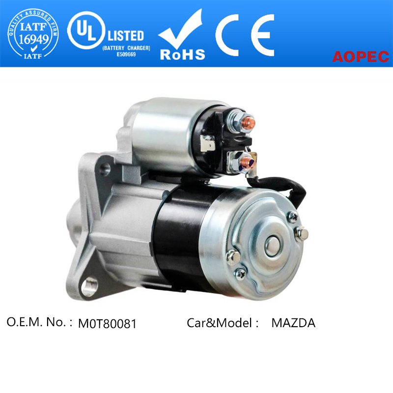 High Quality Auto Starter Motor Auto Electrical Systems Spare Parts Engine Starters