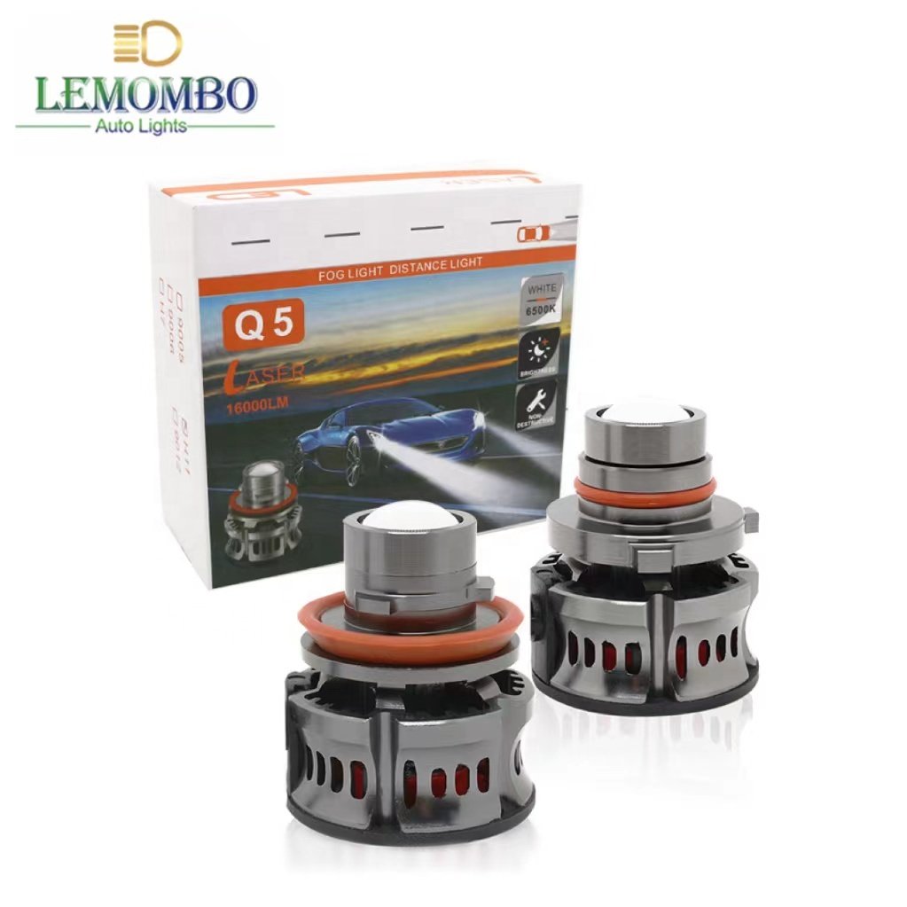 Super Bright H7 H11 9005 LED Car Laser Headlight Bulb High Power Auto Projector Fog Lamp with 3570 CSP Lens