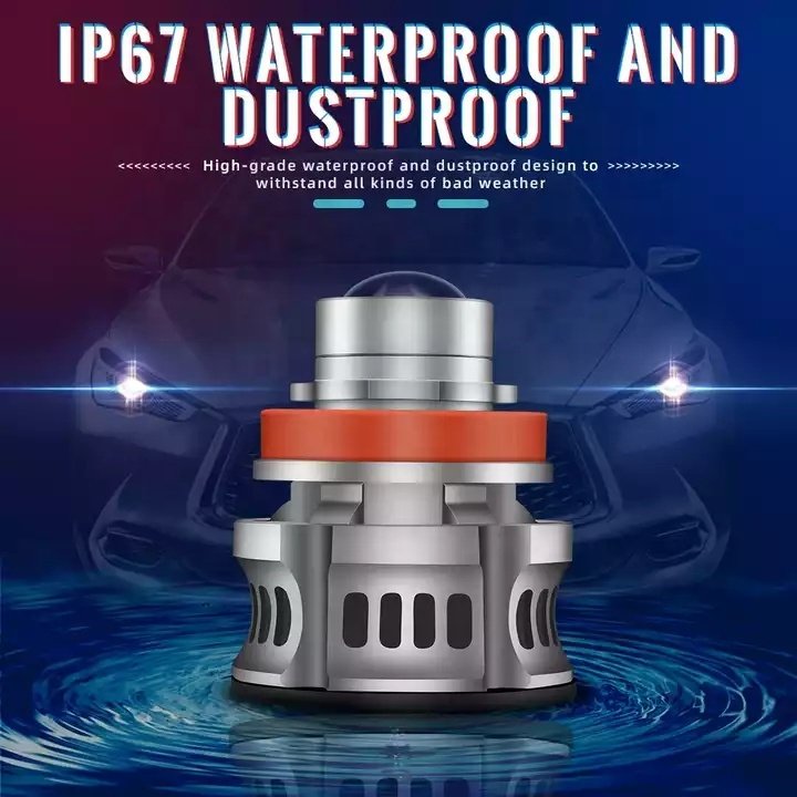 Super Bright H7 H11 9005 LED Car Laser Headlight Bulb High Power Auto Projector Fog Lamp with 3570 CSP Lens