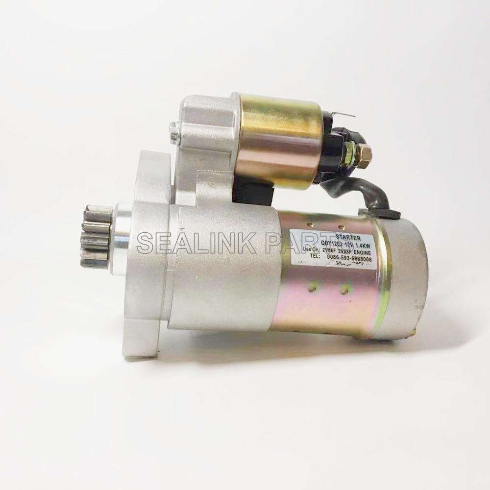QDY1203 Starter Motor for KIPOR 2V86/2V88/2V92 diesel Engine 12V 1.4KW