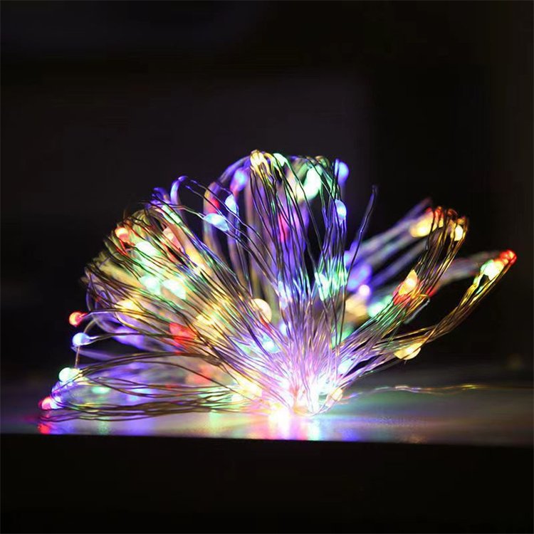 DIY Battery Powered Mini Led Copper Wire Starry Fairy String Light for Party Christmas Decoration