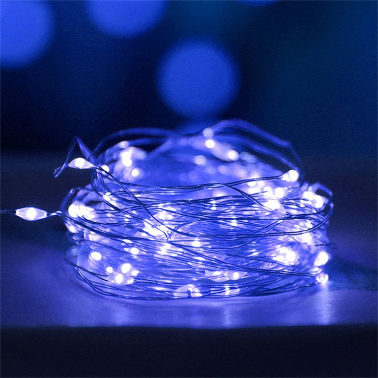 DIY Battery Powered Mini Led Copper Wire Starry Fairy String Light for Party Christmas Decoration