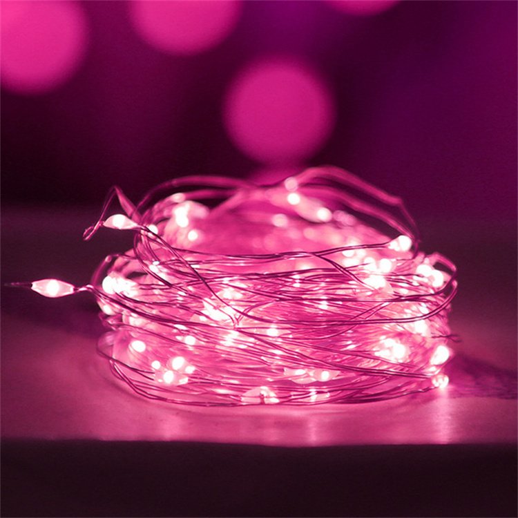 DIY Battery Powered Mini Led Copper Wire Starry Fairy String Light for Party Christmas Decoration